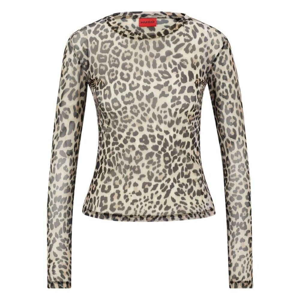 Hugo Womens/Ladies Diralina 2 Long-Sleeved Top / Multicolored